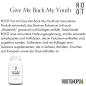 Preview: Give Me Back My Youth Produktbeschreibung