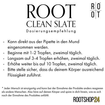 Clean Slate Dosierung