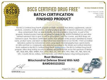 Immune Defense Shield Zertifikat