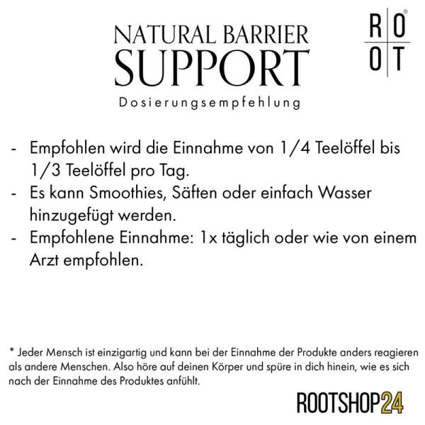 Natural Barrier Support Dosierung