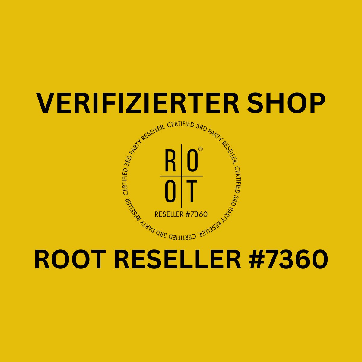 Verifizierter Root Shop Reseller